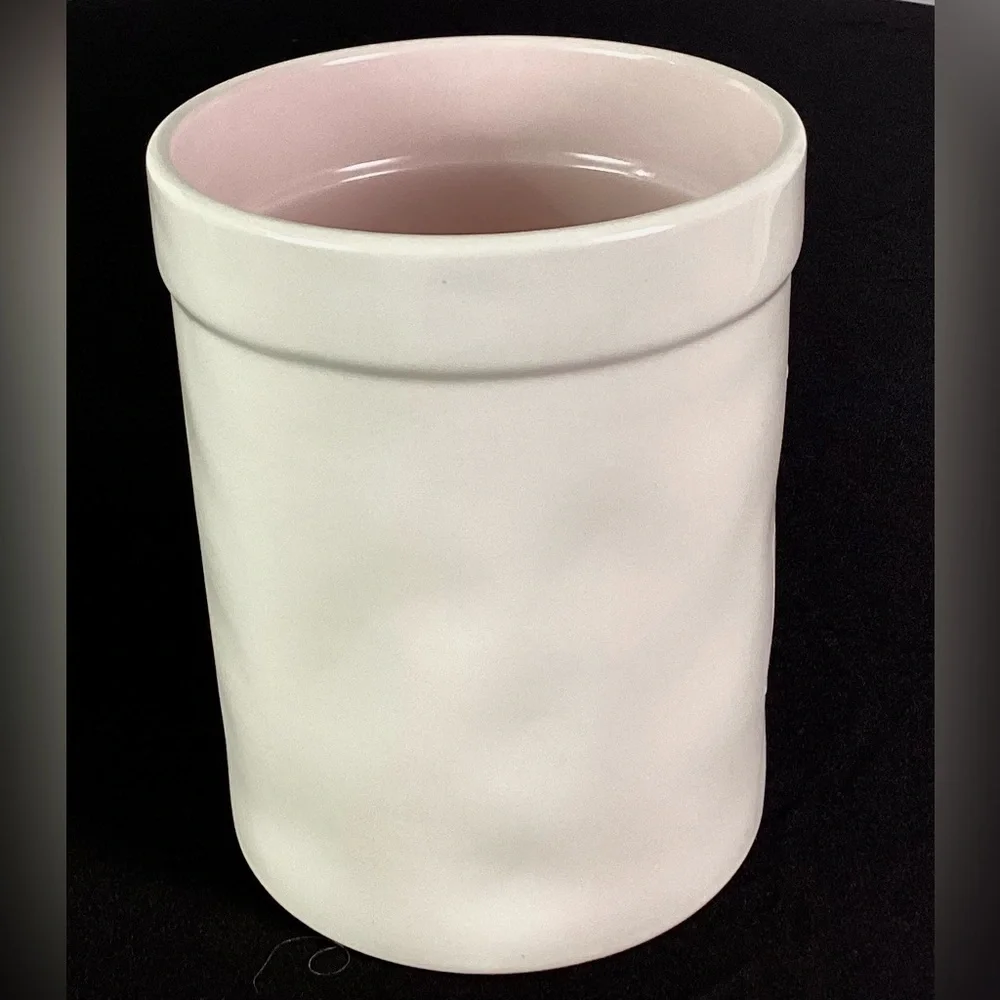 Rae Dunn-“HAPPY SPRUNG” large storage jar